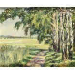 Paul Emil Börner (1888-1964), dt. Maler u. Porzellanmaler, Prof. in Dresden,impressionistisch