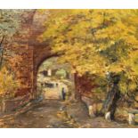 Hans Licht (1876-1935), Landschaftsmaler des dt. Impressionismus, studierte in Berlin beiBracht