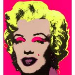 Andy Warhol (1928-1987), Marylin, Farbserigraphie auf leichtem Karton, verso mit denStempeln '