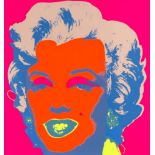 Andy Warhol (1928-1987), Marylin, Farbserigraphie auf leichtem Karton, verso mit denStempeln '