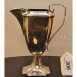 A SILVER CREAM JUG BIRMINGHAM 1909, MAKE