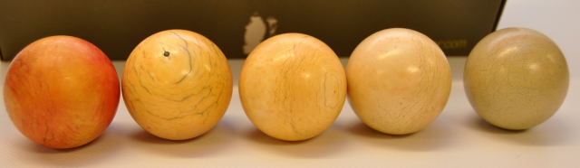 27 SNOOKER BALLS TO INCLUDE 4 C19TH ANTI - Image 4 of 4