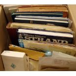 BOX OF VARIOUS IN FIVE STOCKBOOKS OR ALB