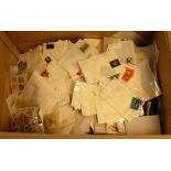 LARGE BOX WITH VAST QUANTITY ALL WORLD I