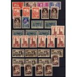 FRANCE 1939-50 MINT IN BINDER, LIGHT DUP