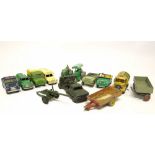 10 DIE CAST MODEL VEHICLES AND 3 DINKY T
