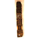 A CONTEMPORARY RELIGIOUS WOOD CARVING BY