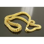 18CT GOLD MULTI LINK NECKLACE 43CM (17")