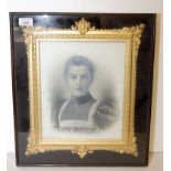 VICTORIAN GILT FRAMED PHOTOGRAPHIC PORTR