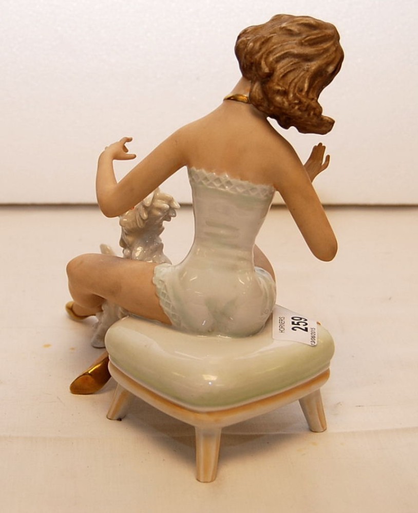 SCHAU BACH KUNST PORCELAIN FIGURE - Image 6 of 8