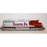 USA TRAINS  G GAUGE DIESEL "SANTA FE" LO