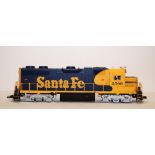 USA TRAINS  G GAUGE DIESEL "SANTA FE" LO