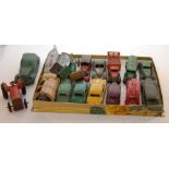 14 VINTAGE DIECAST DINKY MODEL VEHICLES