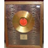 FRAMED GOLD DISC - THE WHO ' THE STORY O