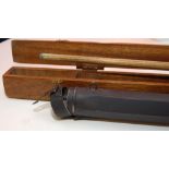 PEALL RECORD CUE IN WOODEN BOX WITH ORIG