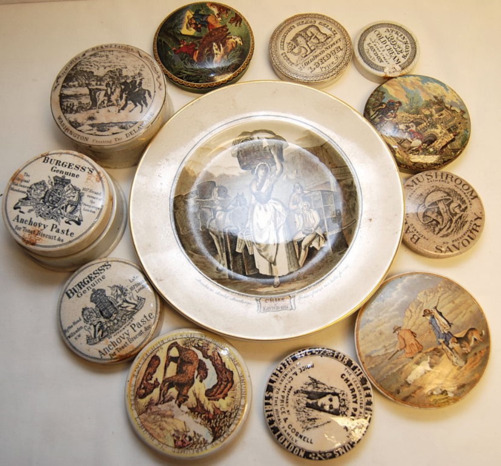 11 ASSORTED STAFFORDSHIRE POT LIDS AND 4 - Image 6 of 6