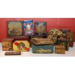 COLLECTION OF 17 VINTAGE STORAGE TINS AL