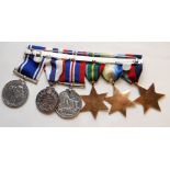 GROUP OF 6 MEDALS TO INCLUDE 1939-45 STA