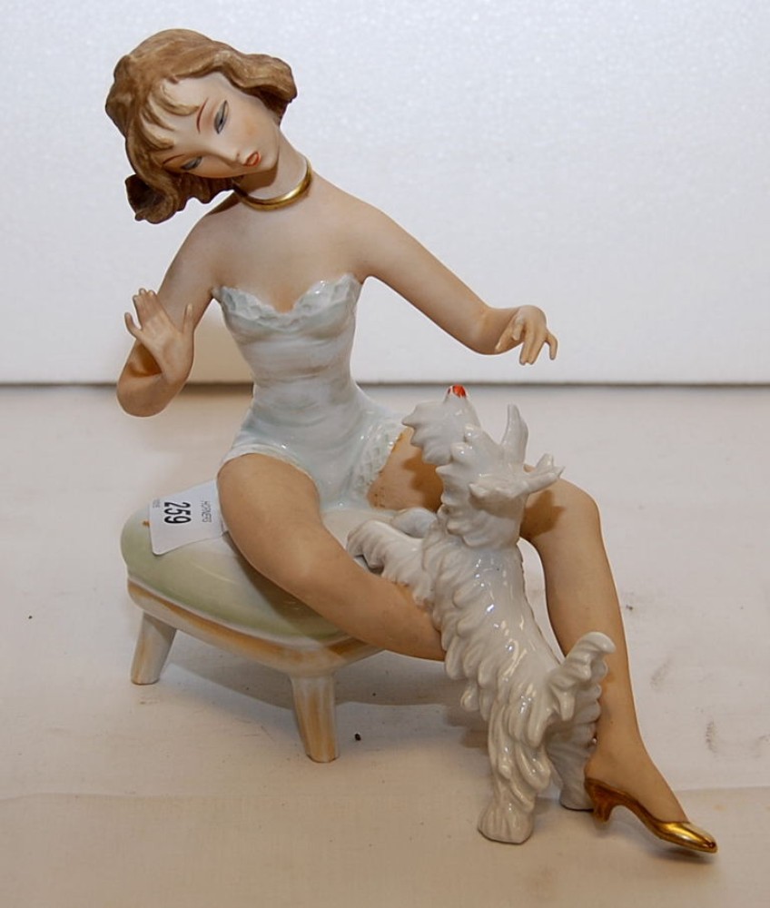 SCHAU BACH KUNST PORCELAIN FIGURE - Image 2 of 8