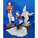 3 FIGURES ' THE APPLAUSE'  B1045  20CM,