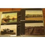 NORFOLK: ALBUM MIXED POSTCARDS, WEYBOURN