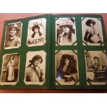 LARGE ALBUM EDWARDIAN THEATRE STARS POST