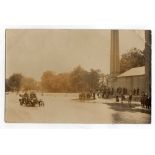 NORFOLK: FAKENHAM: 1912 FLOOD RP POSTCAR