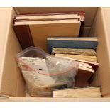 BOX WITH COLLECTION IN TEN STOCKBOOKS OR