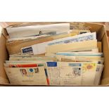 BOX OF ALL WORLD COVERS AND CARDS, AIRMA