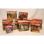 11 HORNBY BOXED TRACK-SIDE BUILDINGS