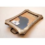 A SILVER PHOTOGRAPH FRAME, BIRMINGHAM AS