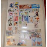 BOX OF VARIOUS IN NINE ALBUMS OR STOCKBOOKS, INCLUDING MINT CHANNEL ISLANDS, GENERAL COLLECTIONS,