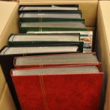 COLLECTION OF THEMATICS IN NINE STOCKBOOKS, TRANSPORT, DISNEY, SPACE ETC.