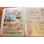 LARGE STOCKBOOK VERY WELL FILLED WITH ALL-WORLD USED OR MINT