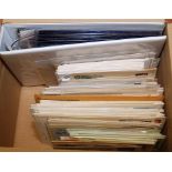 BOX OF COVERS, CARDS, FDC, STATIONERY, FAROES, ISRAEL, JAMAICA, SOLOMON ISLANDS, ETC.