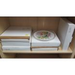 Six Spink floral collector's plates, boxed