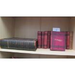 A leather bound Holy Bible, published by Oxford University Press 1874, together with twelve late