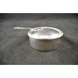 A Tiffany & Co. silver plated brandy warmer and cover, diam 8.5cm, marked to base 9848,10