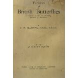 F W Frohawk - Varieties of British Butterflies, published by Ward, Lock & Co Ltd, 1938, buff cloth