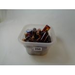 Box of assorted Advertising miniature bottles inc. Guinness