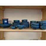 Extensive Aquamarine Prink Nash soup set