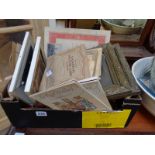 Collection of Wills and other Cigarette cards and various ephemera