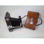 Vintage Cased Kodak concertina camera with Anastigmatic F6.3 - 10.5cm lens