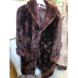 Faux Ladies Fur Coat