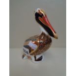 Royal Crown Derby Brown Pelican dated 1998