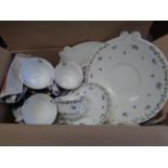 Adderley Ltd Parma pattern part teaset