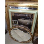 3 Assorted Decorative mirrors