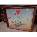 Framed print 'The Elf & The Poppy' by Eileen Soper