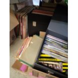 Collection of Record Albums and Singles inc. Bucks Fizz, Status Quo etc.