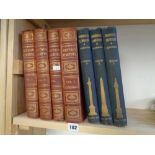 4 Volumes of Hutchinson's Britain Beautiful and 3 Volumes of Wonderful London